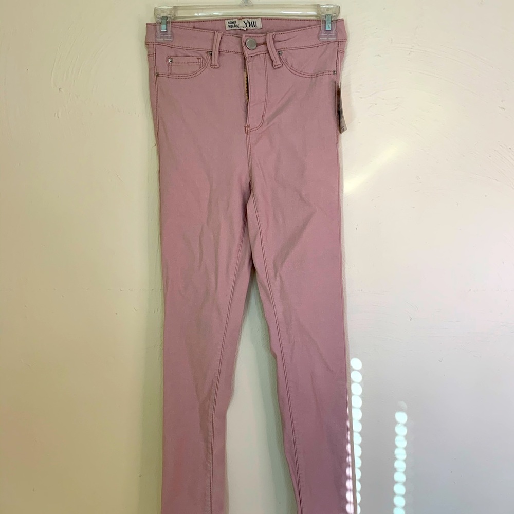 Rose Gold Skinny Jeans